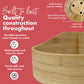 3-in-1 Adjustable Bamboo Lazy Susan Pantry Organizer