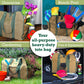 2-in-1 Waxed Canvas Heavy-duty Firewood Carrier Bag